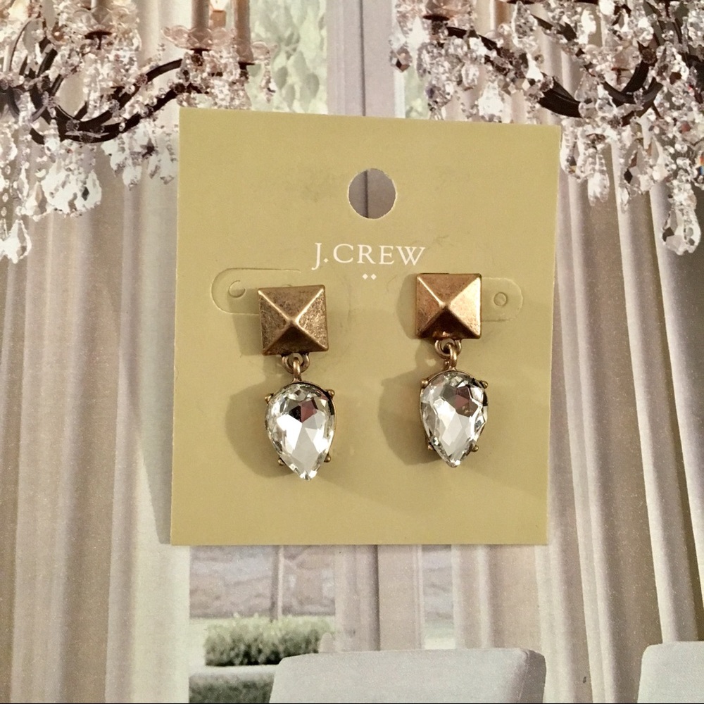 J. Crew Teardrop Earrings